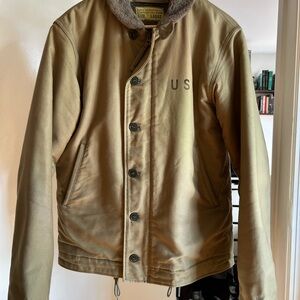 Buzz Rickson’s Khaki N-1 Deck Jacket